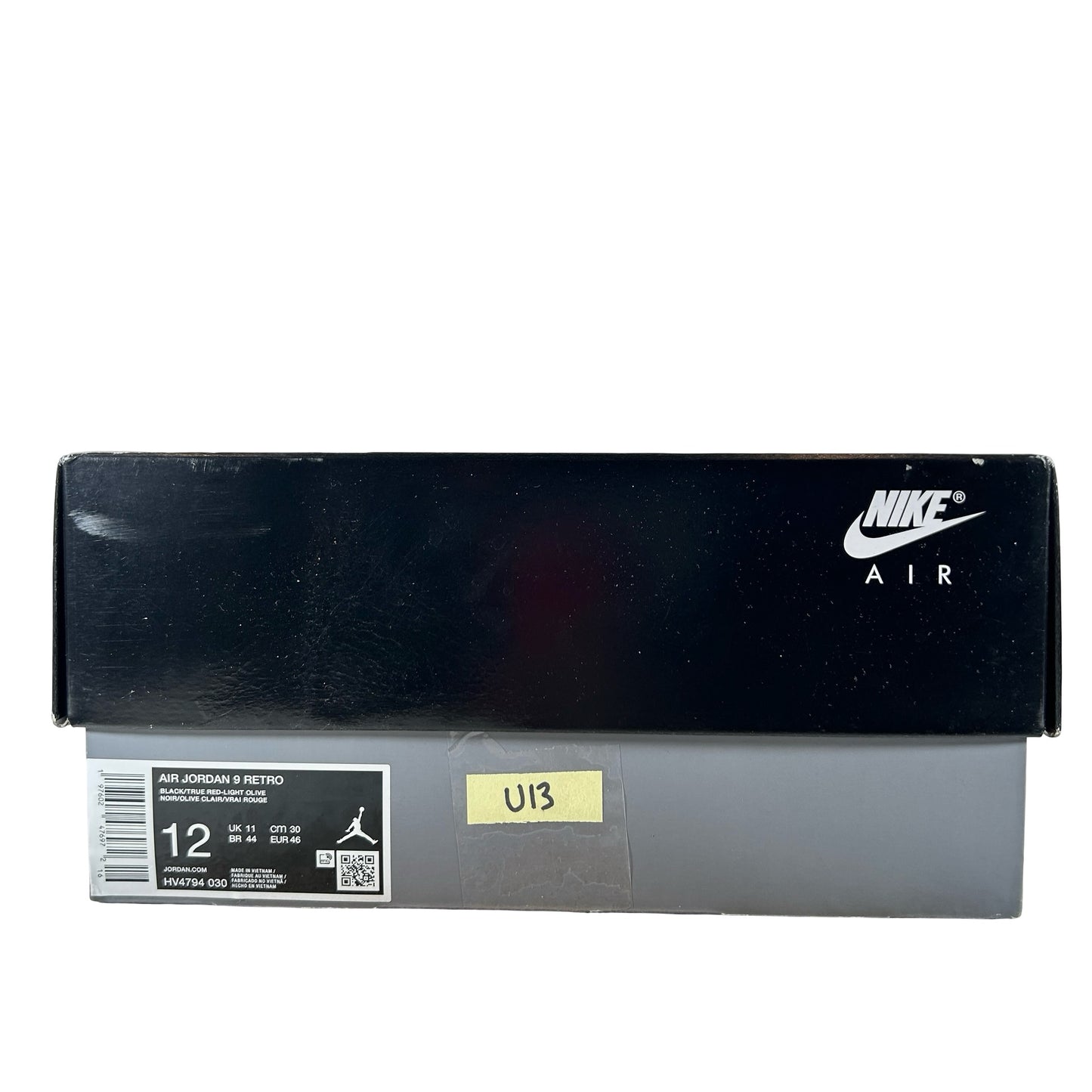 HV4794 030 Air Jordan 9 Retro Olive (2024) [USED] - 12 M (Used13)