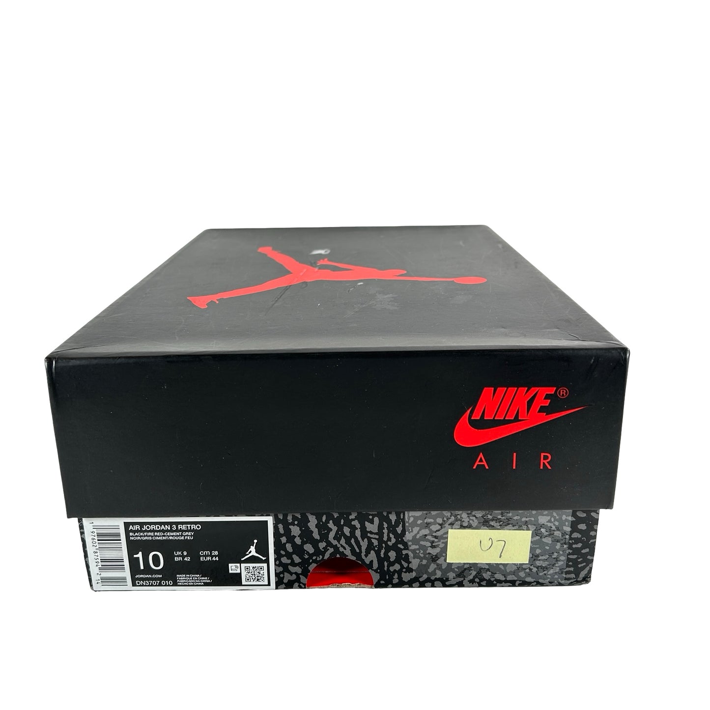 DN3707 010 Jordan 3 Retro Black Cement Reimagined (2024) [USED] - 10 M (Used7)