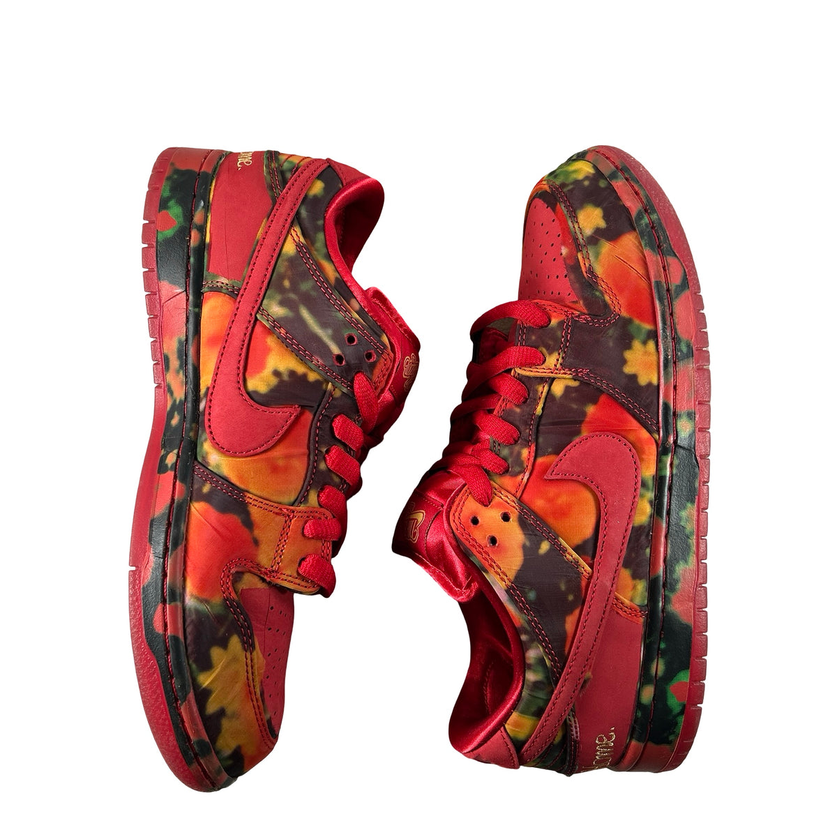 FZ1291 600 Nike SB Dunk Low The Wizard of Oz Poppy Field [USED] - 8.5 M (Used)
