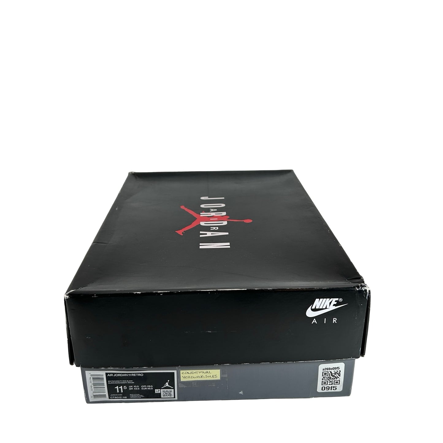 CT8012 116 Jordan 11 Retro Cherry (2022) [CONDITIONAL] - 11.5 M (Yellowing)