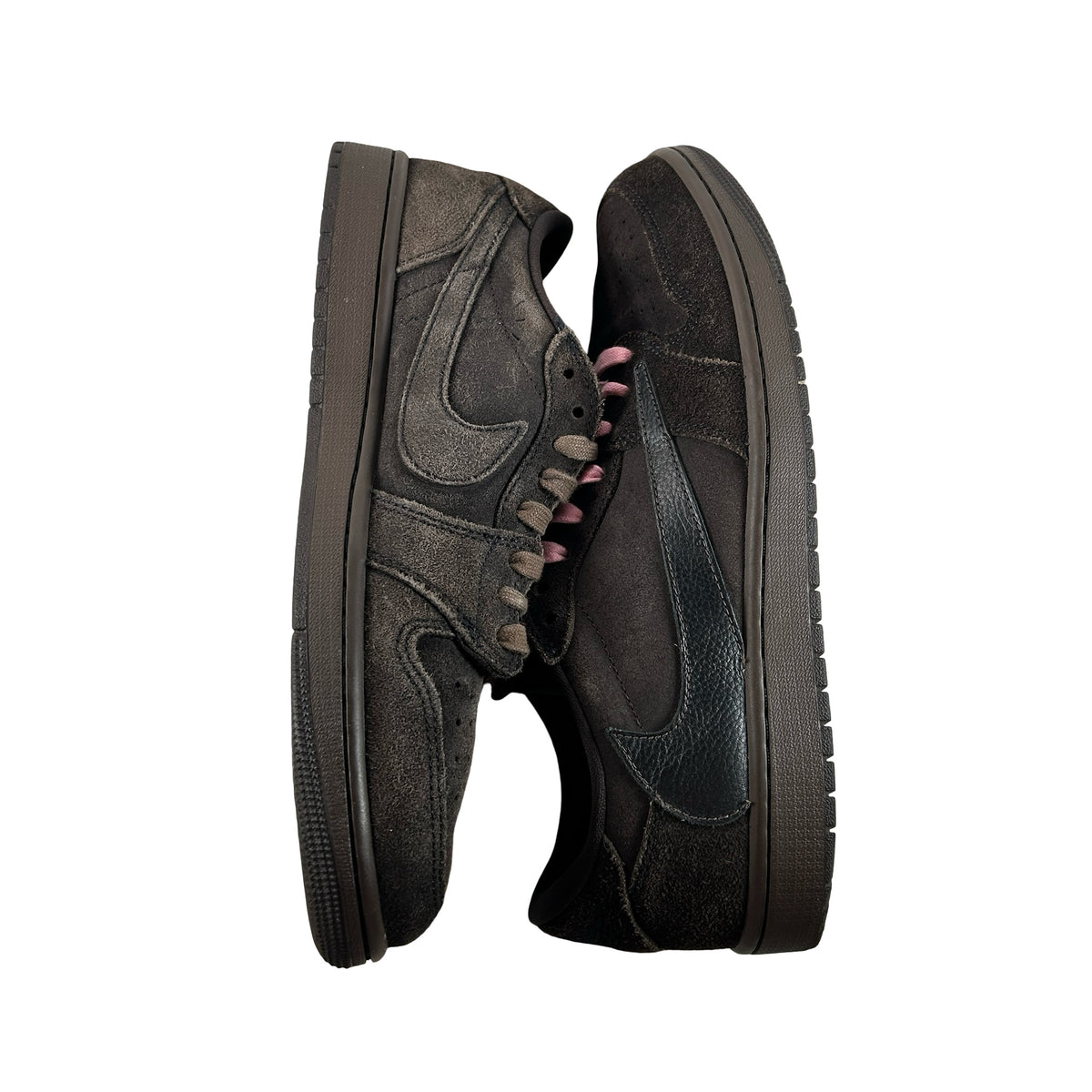 DM7866 202 Jordan 1 Retro Low OG SP Travis Scott Velvet Brown [USED] - 11 M (Used8)