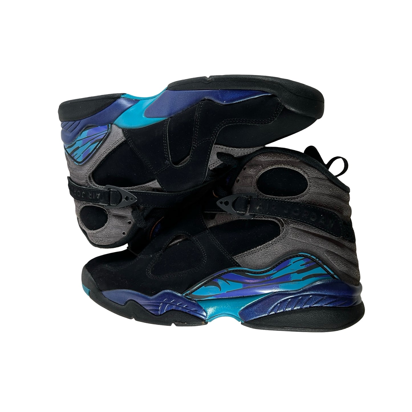 305381 006 Jordan 8 Retro Aqua (2025) [USED] - 9 M (Used2) (No Box2) (No Insoles)