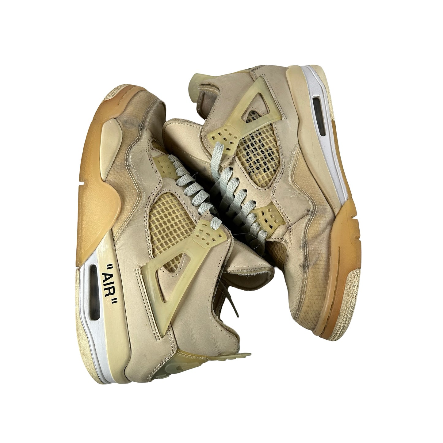 CV9388 100 Jordan 4 Vela blanquecina