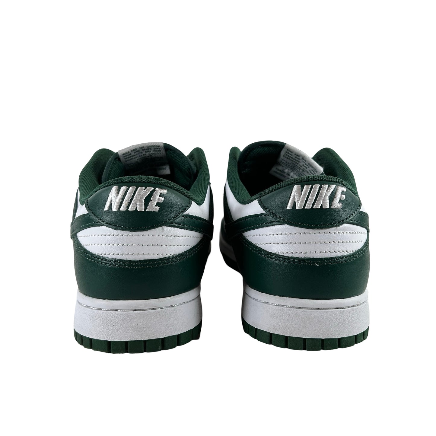 DD1391 101 Nike Dunk Low Michigan State [USED] - 13 M (Used)