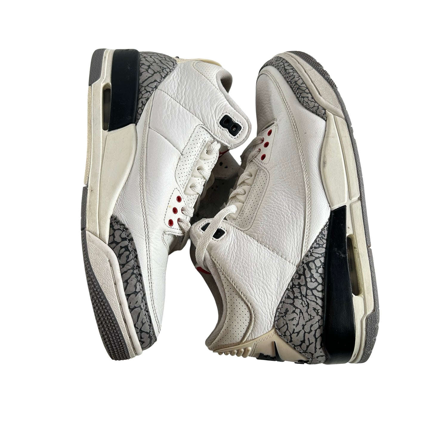 DN3707 100 Jordan 3 Retro White Cement Reimagined [USED] - 9 M (Used2) (No Box2)