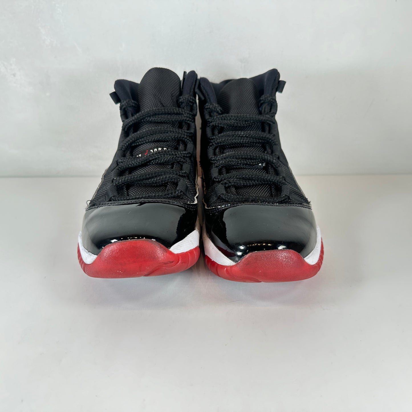 378038 061 Jordan 11 Retro Playoffs Bred (2019) (GS) [USED] - 5 Y (Used) (No Box)