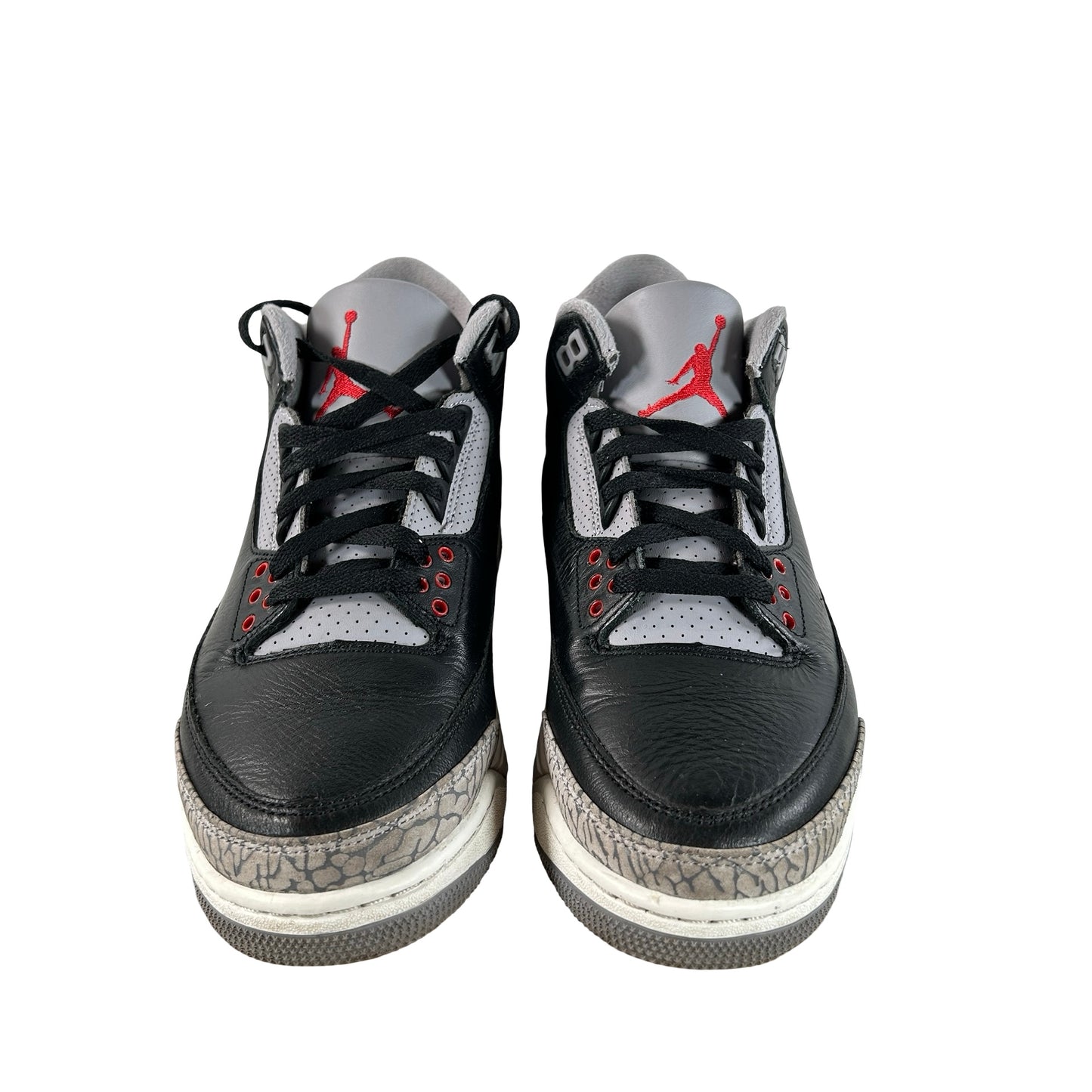 DN3707 010 Jordan 3 Retro Black Cement Reimagined (2024) [USED] - 8.5 M (Used22)