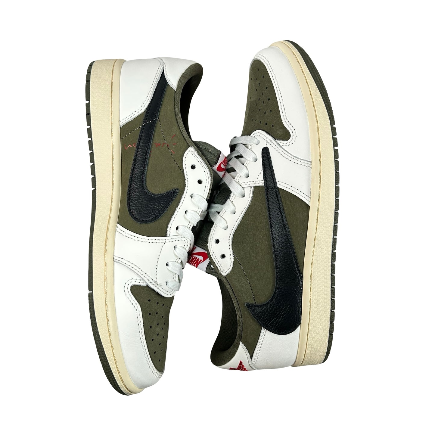 DM7866 200 Jordan 1 Retro Low OG SP Travis Scott Medium Olive [USED] - 9.5 M (Used3)