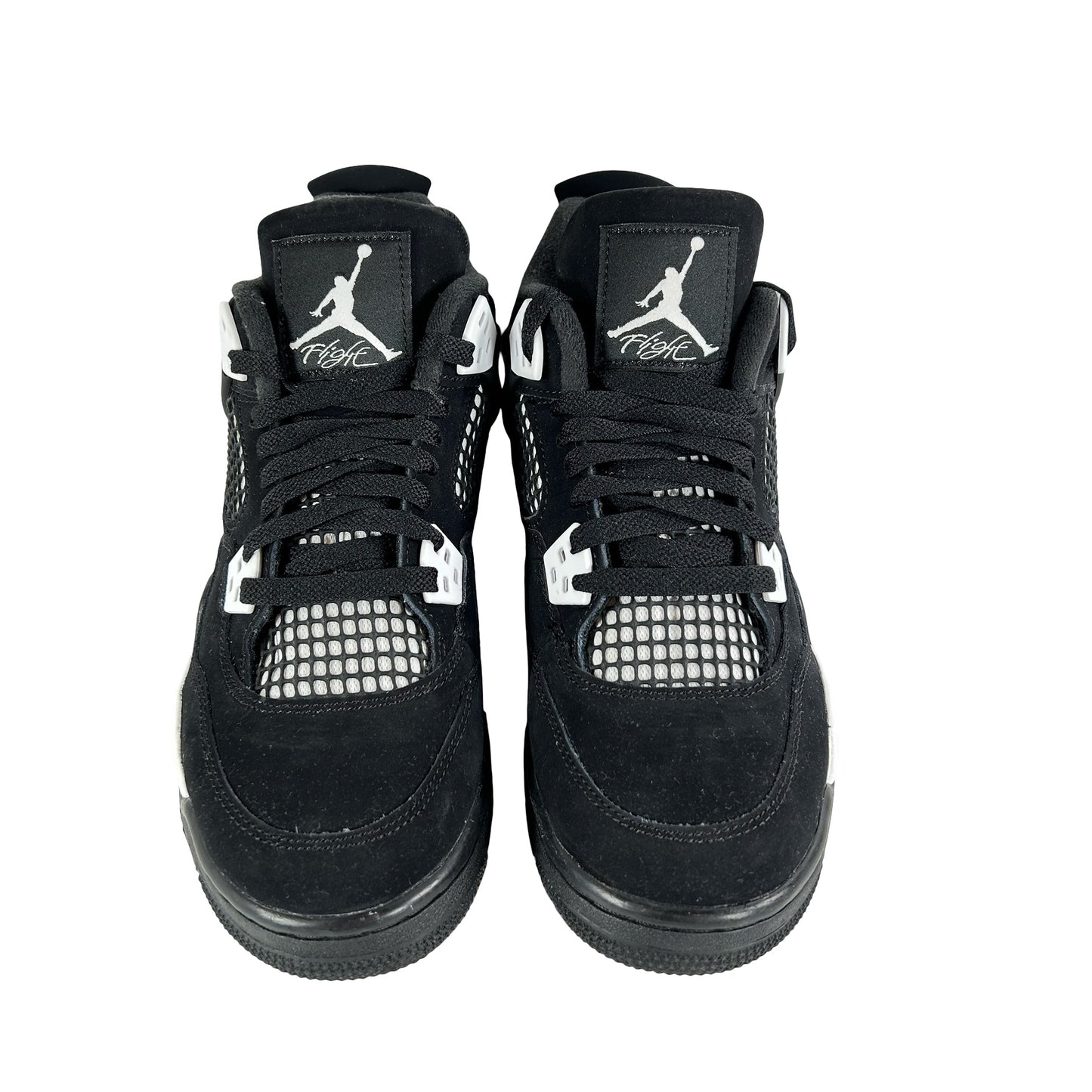 FQ8213 001 Jordan 4 Retro White Thunder (GS) [USED] - 7 Y (Used)
