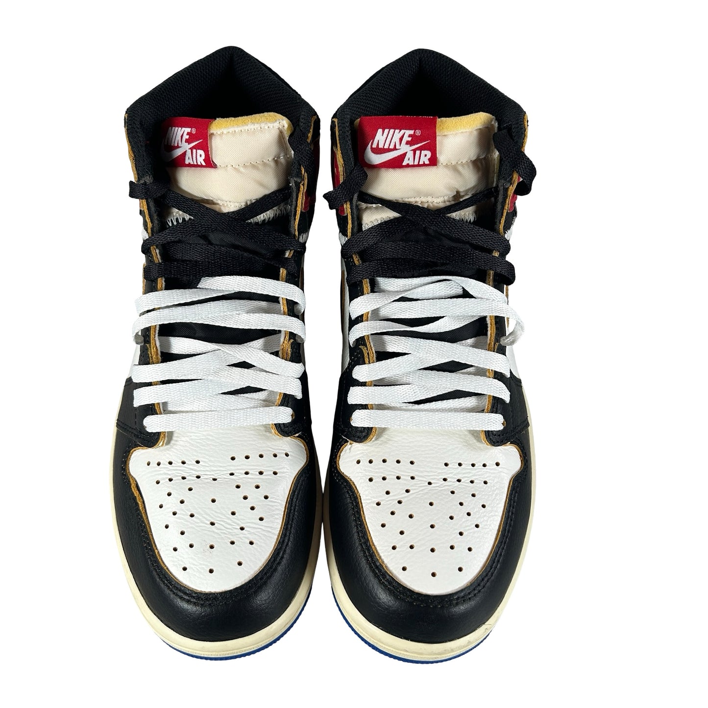 IO7847 002 Jordan 1 Retro High OG SP Fragment x Union LA Varsity Red Sport Royal [USED] - 8.5 M (Used)