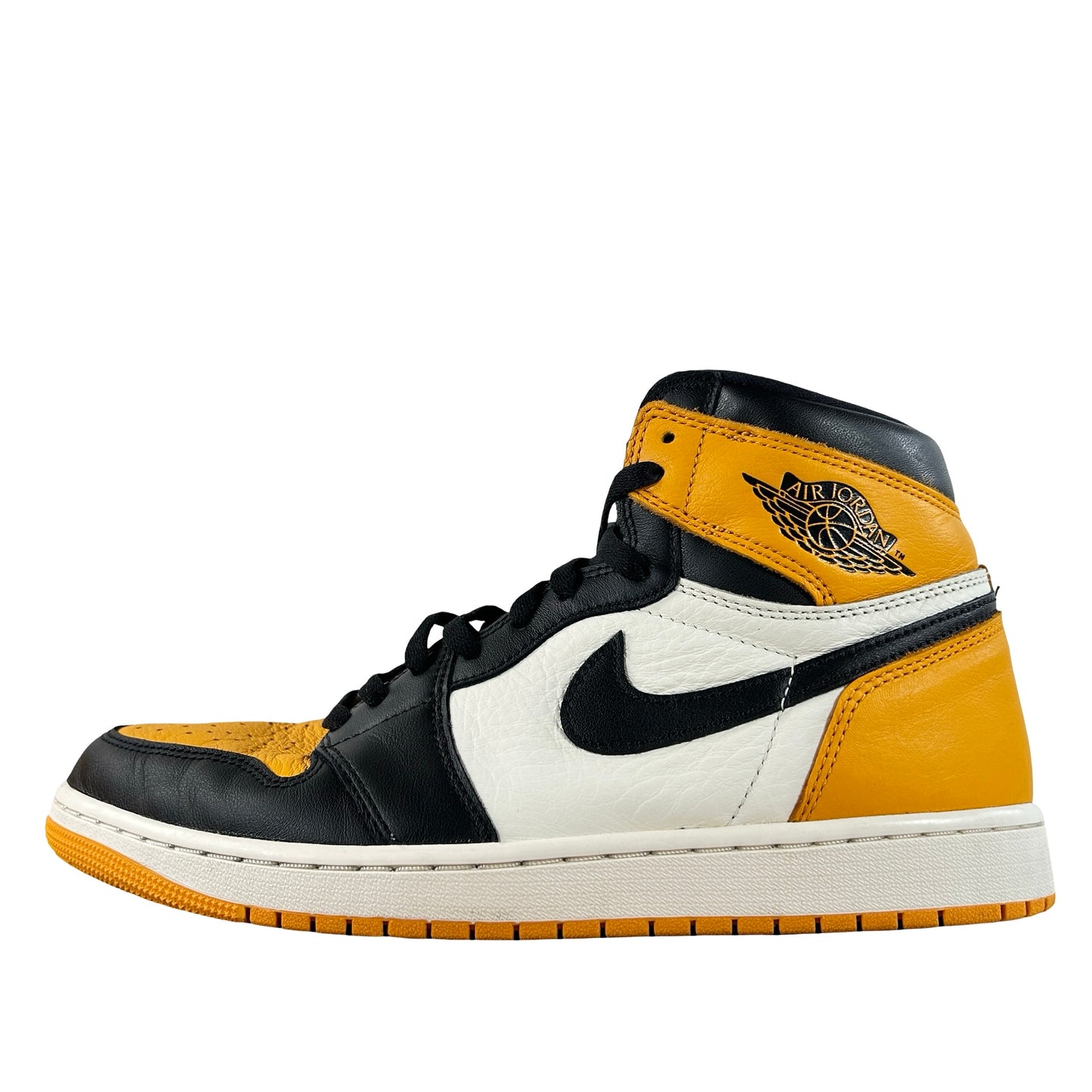 555088 711 Jordan 1 Retro High OG Yellow Toe [USED] - 10.5 M (Used8)