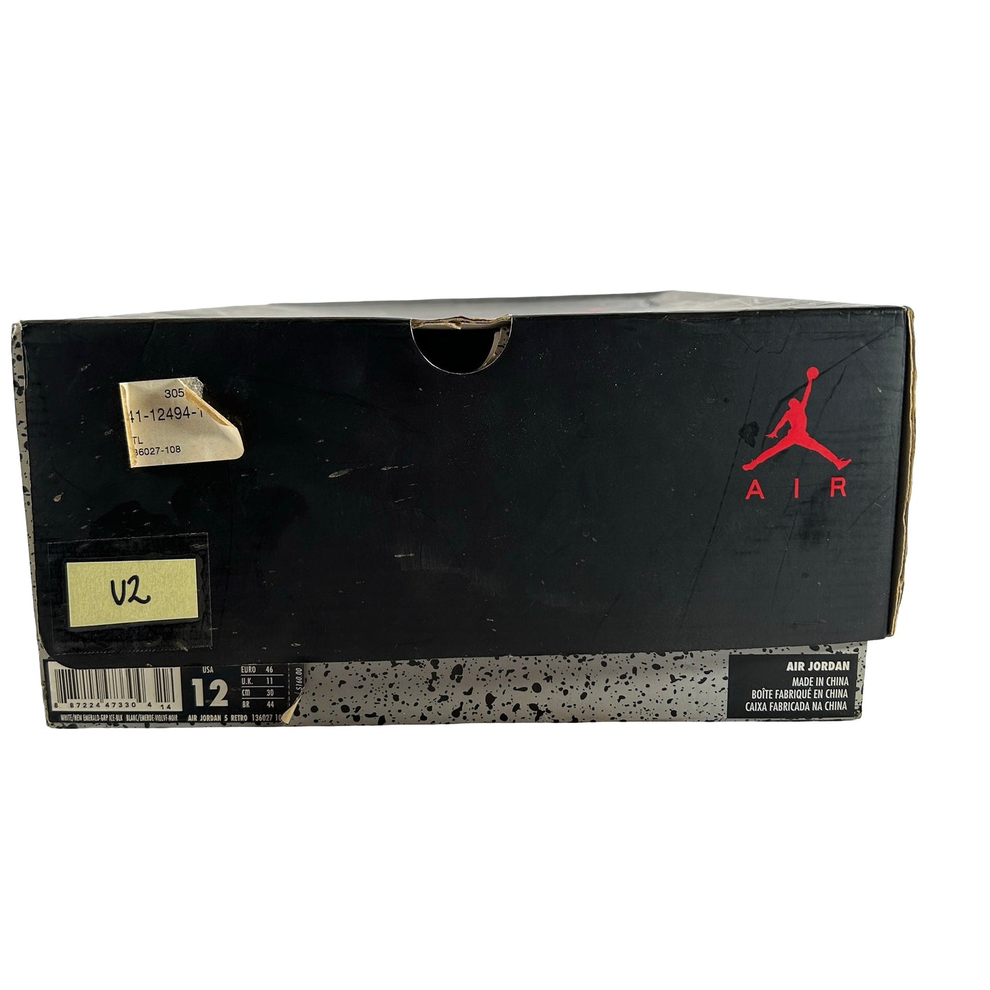 136027 108 Jordan 5 Retro Grape (2013) [USED] - 12 M (Used2)