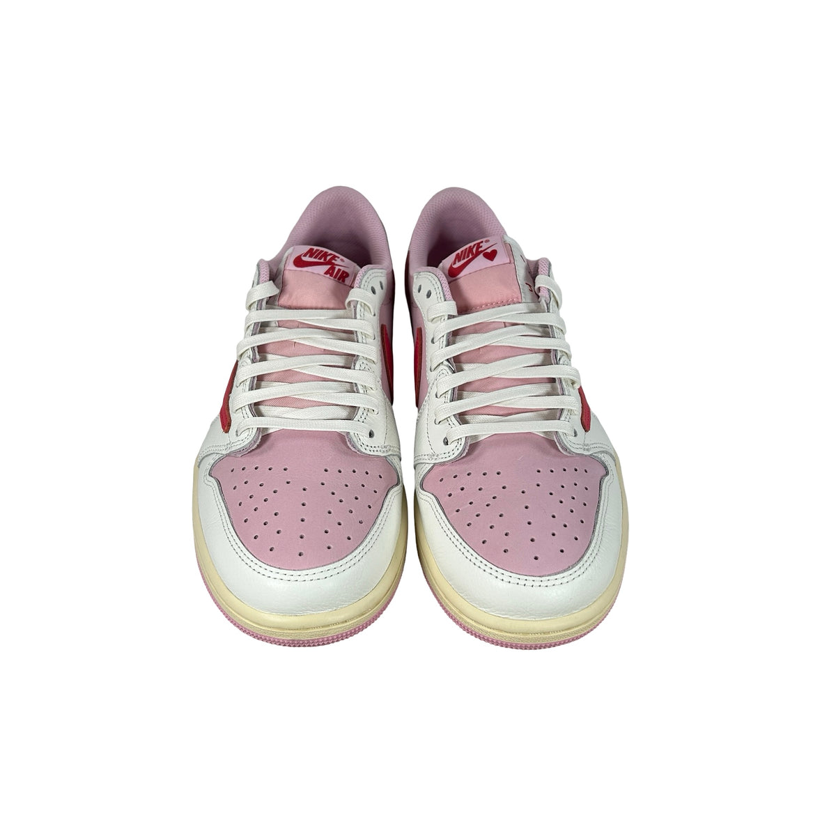 IQ7604 101 Jordan 1 Retro Low OG SP Travis Scott Sail Tropical Pink [USED] - 9.5 M (Used6)