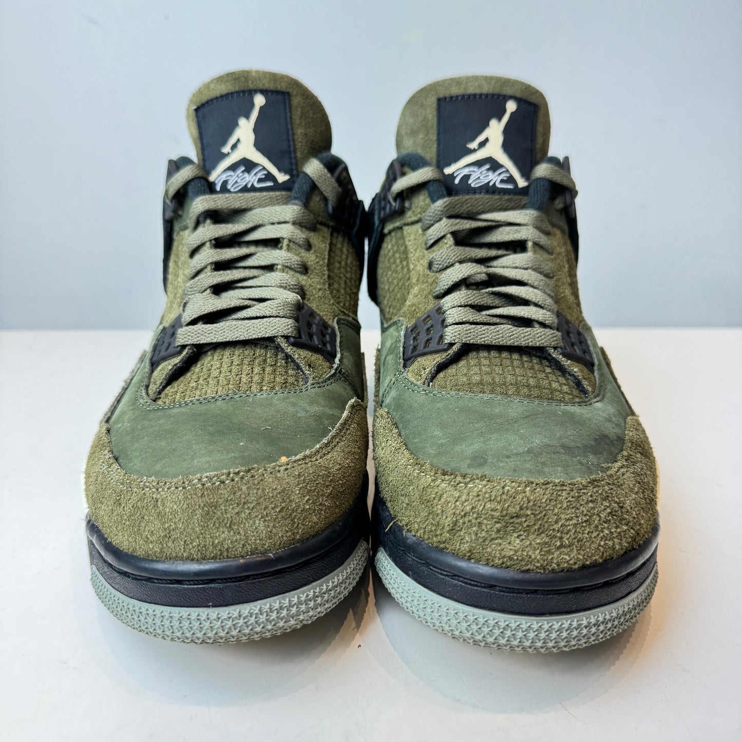 FB9927 200 Air Jordan 4 Craft Medium Olive [USED] - 12 M (Used)