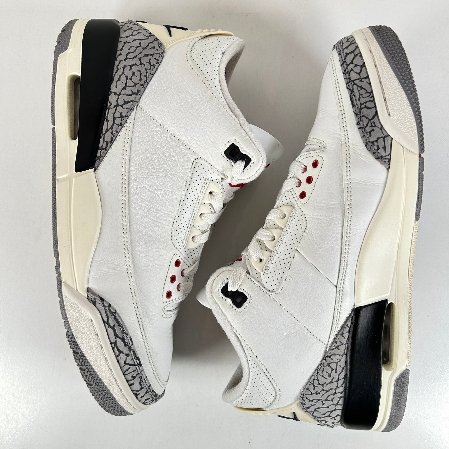 DN3707 100 Jordan 3 Retro White Cement Reimagined [USED] - 10 M (Used4)