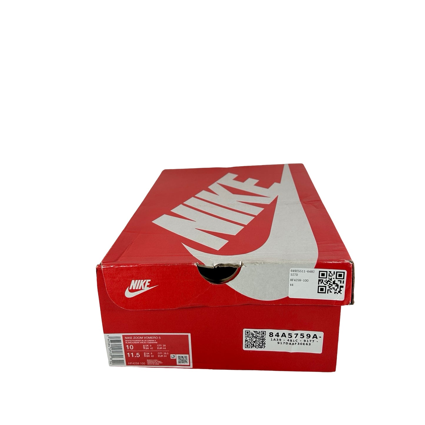 HF4259 100 Nike Zoom Vomero 5 Thunder Blue Cream [USED] - 10 M (Used)