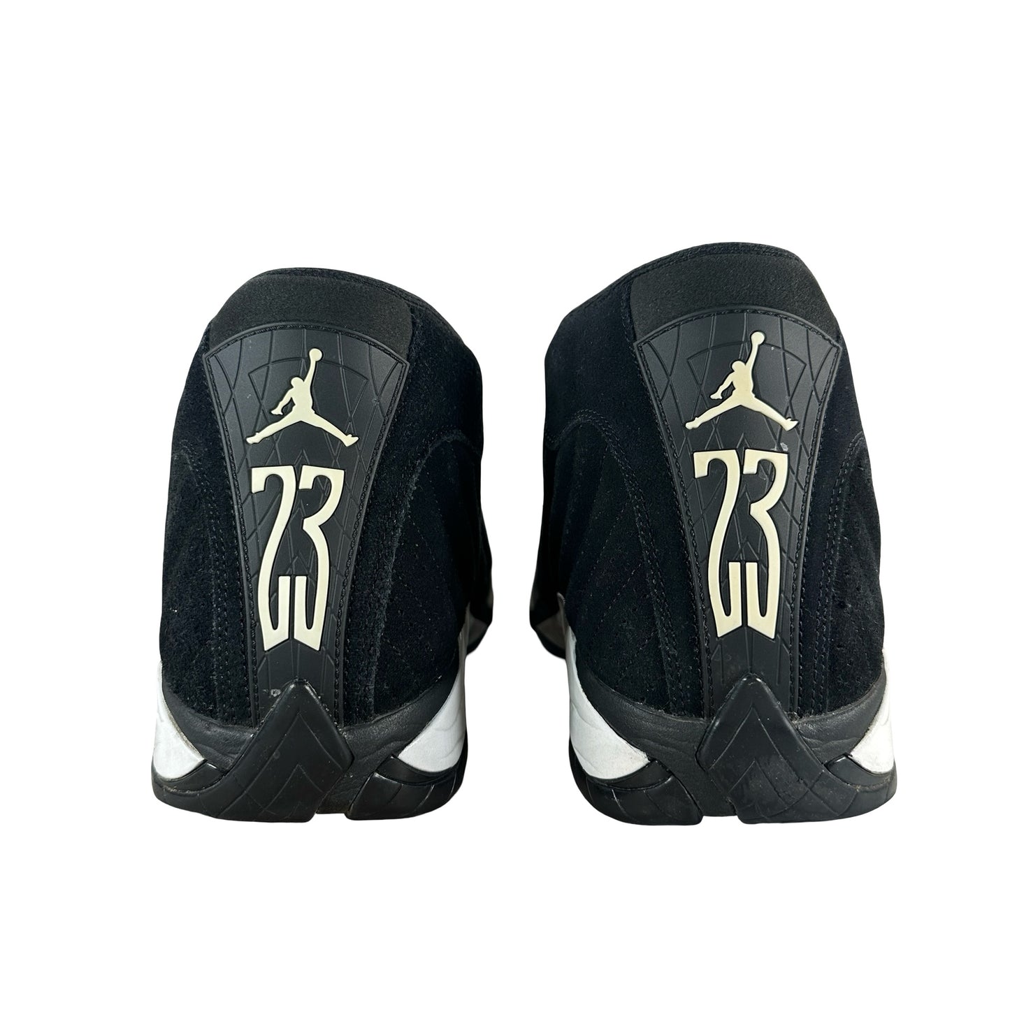 487471 016 Jordan 14 Retro Black White [USED] - 13 M (Used)