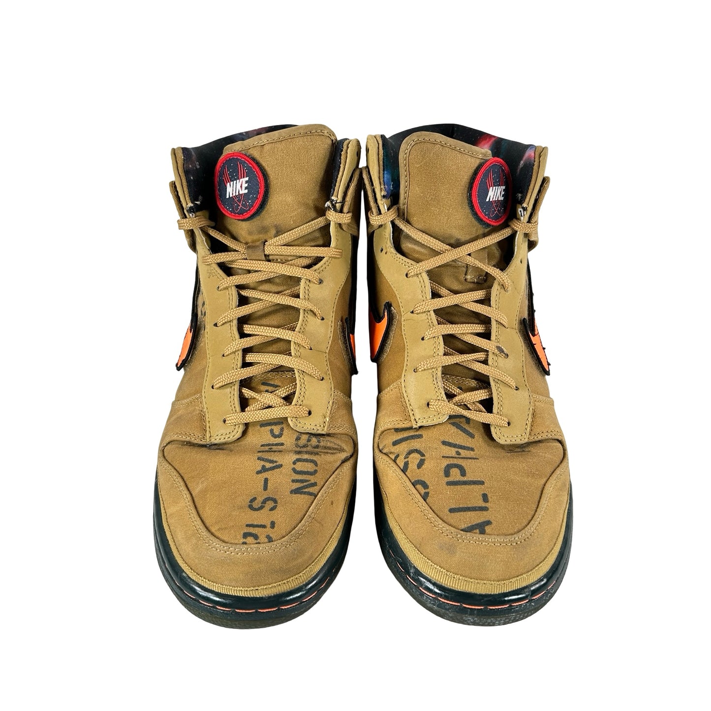 503766 750 Nike Dunk High All-Star Galaxy Gold [USED] - 10 M (Used) (No Box)