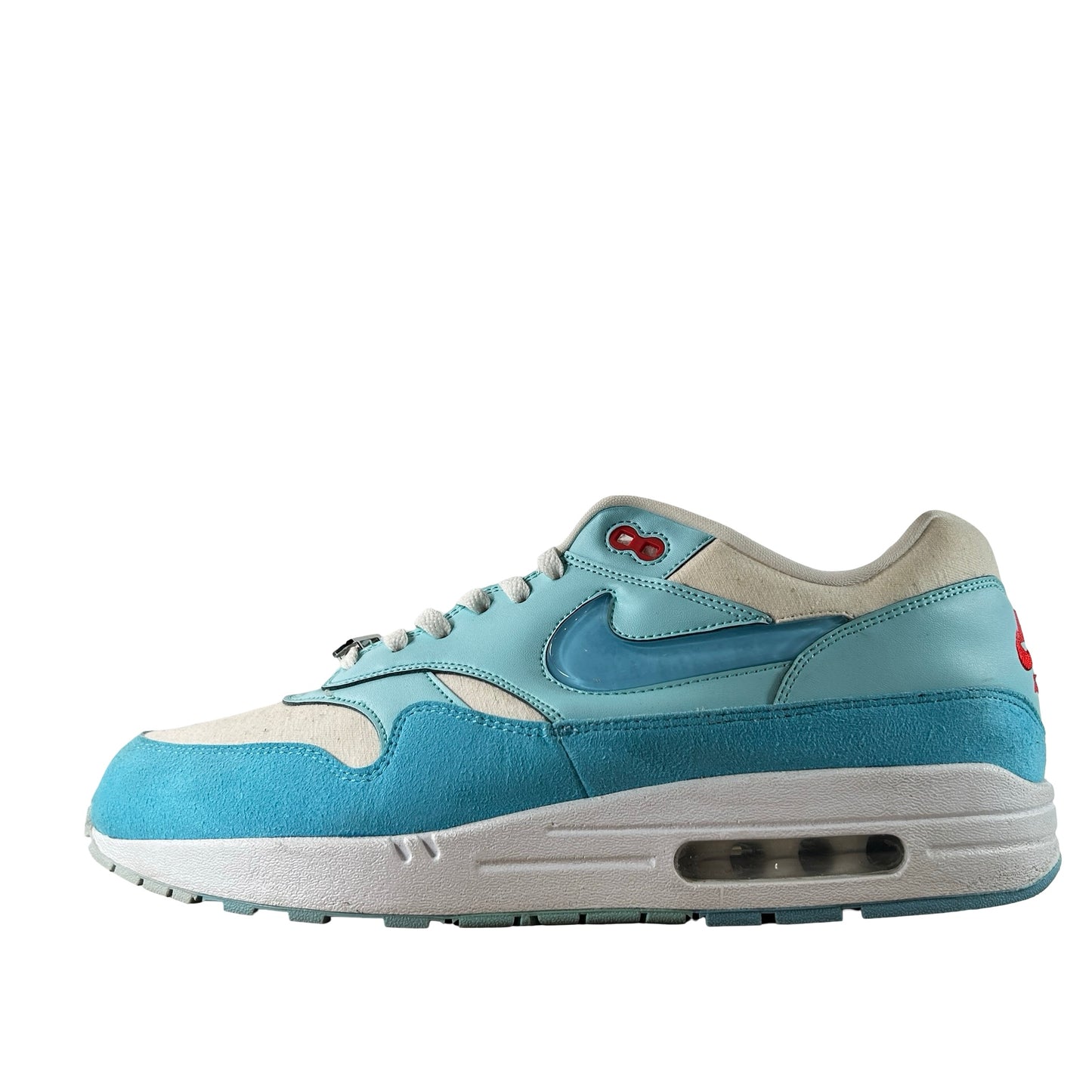 FD6955 400 Nike Air Max 1 Puerto Rico Blue Gale [USED] - 13 M (Used)
