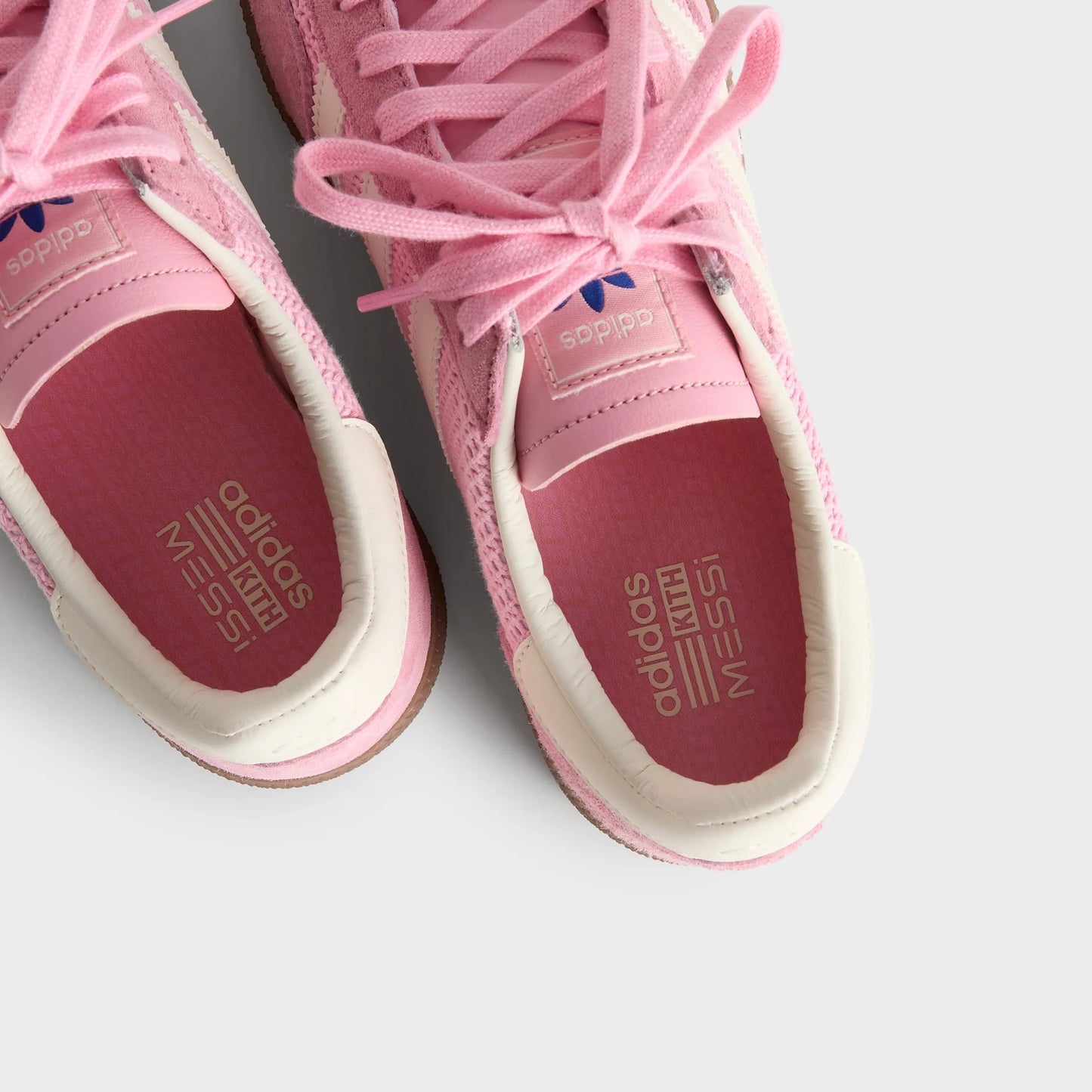 KH8486 adidas Handball Spezial Kith x Lionel Messi Light Pink