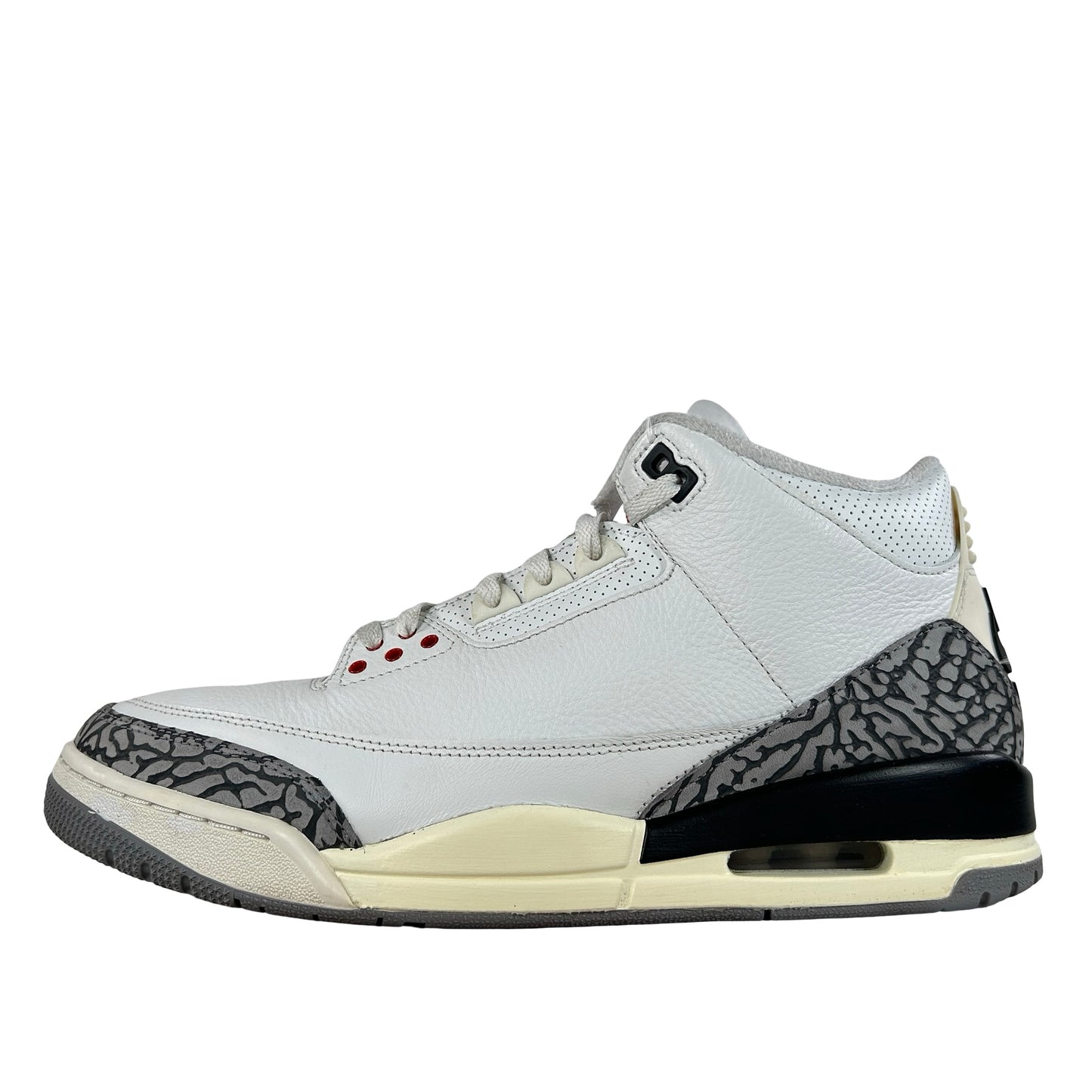 DN3707 100 Jordan 3 Retro White Cement Reimagined [USED] - 11.5 M (Used15)