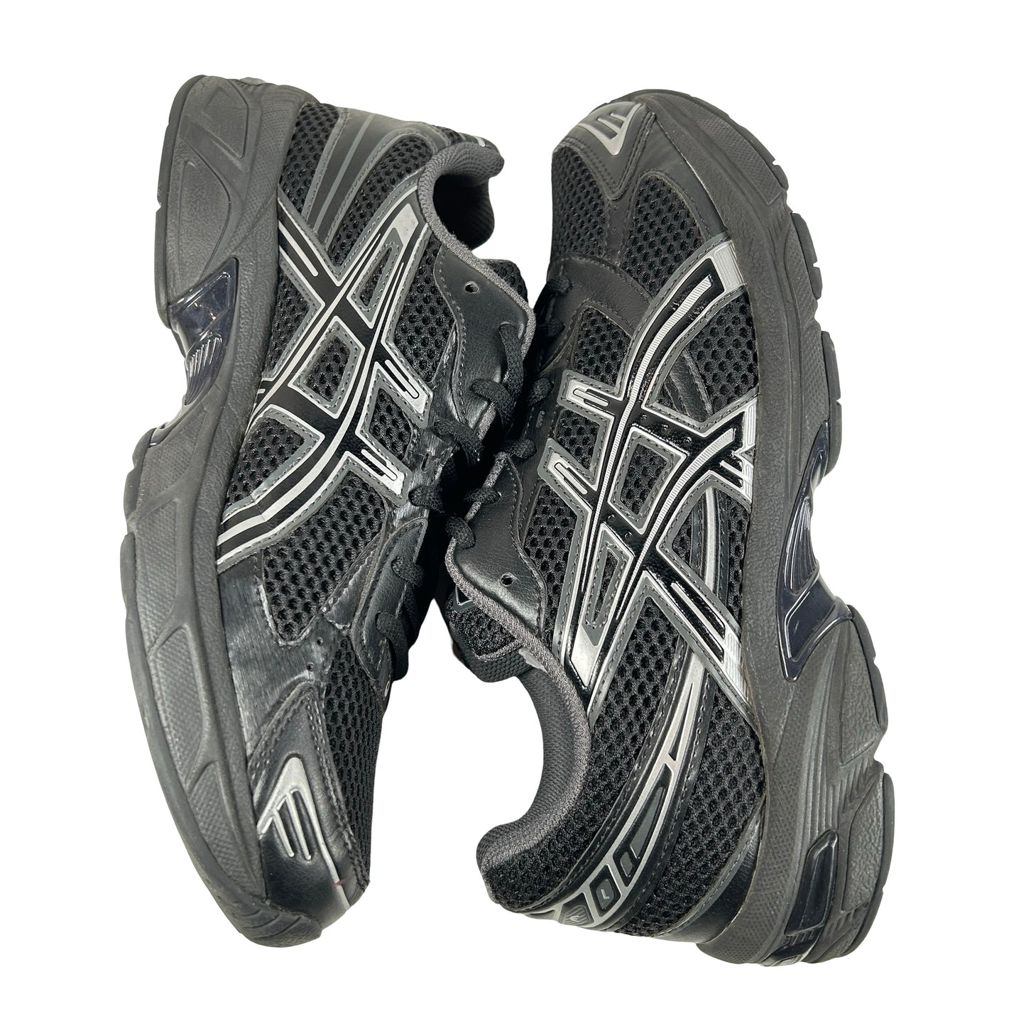 1201A906 001 ASICS Gel-1130 Black Pure Silver [USED] - 9 M (Used)