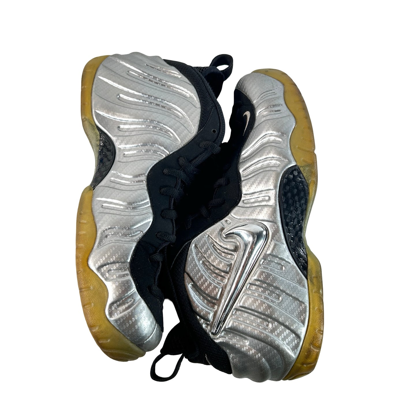 616750 004 Nike Air Foamposite Pro Silver Surfer [USED] - 11 M (Used)