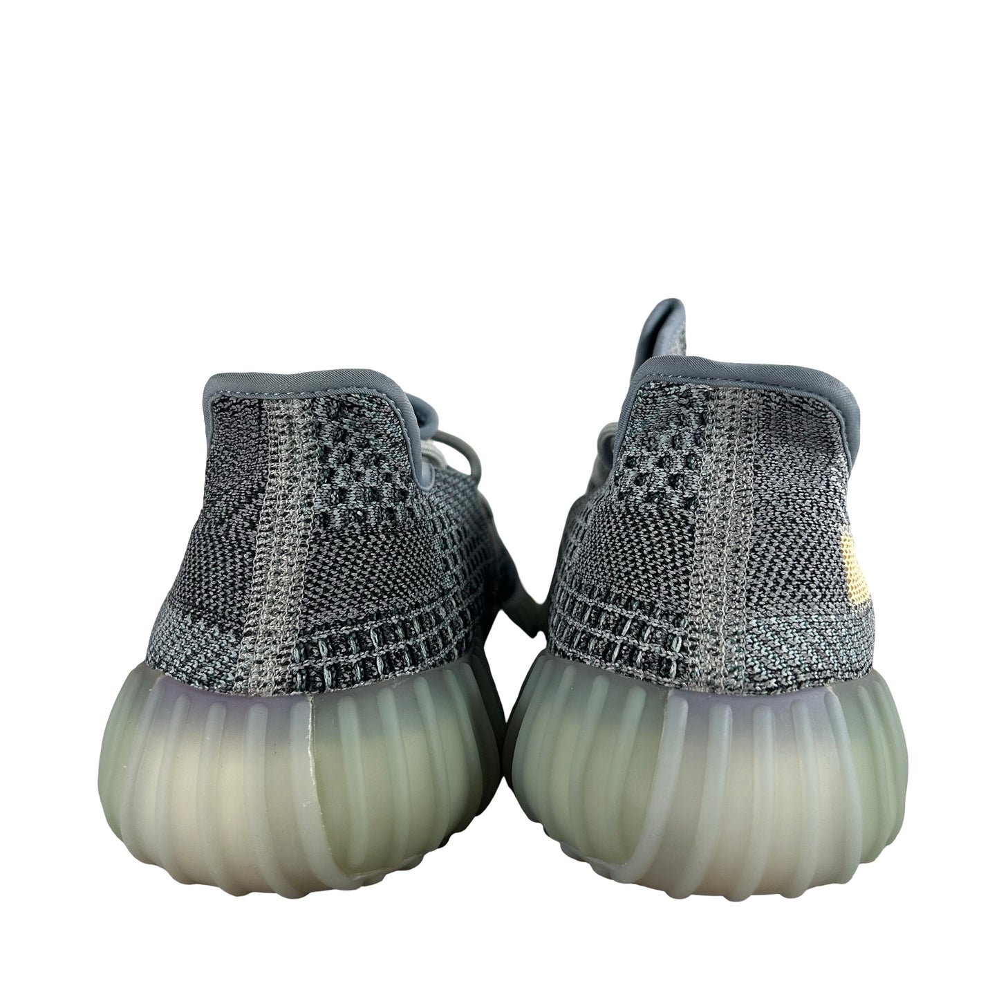 GY7657 adidas Yeezy Boost 350 V2 Ash Blue - 10.5 M (Dye Bleeding)