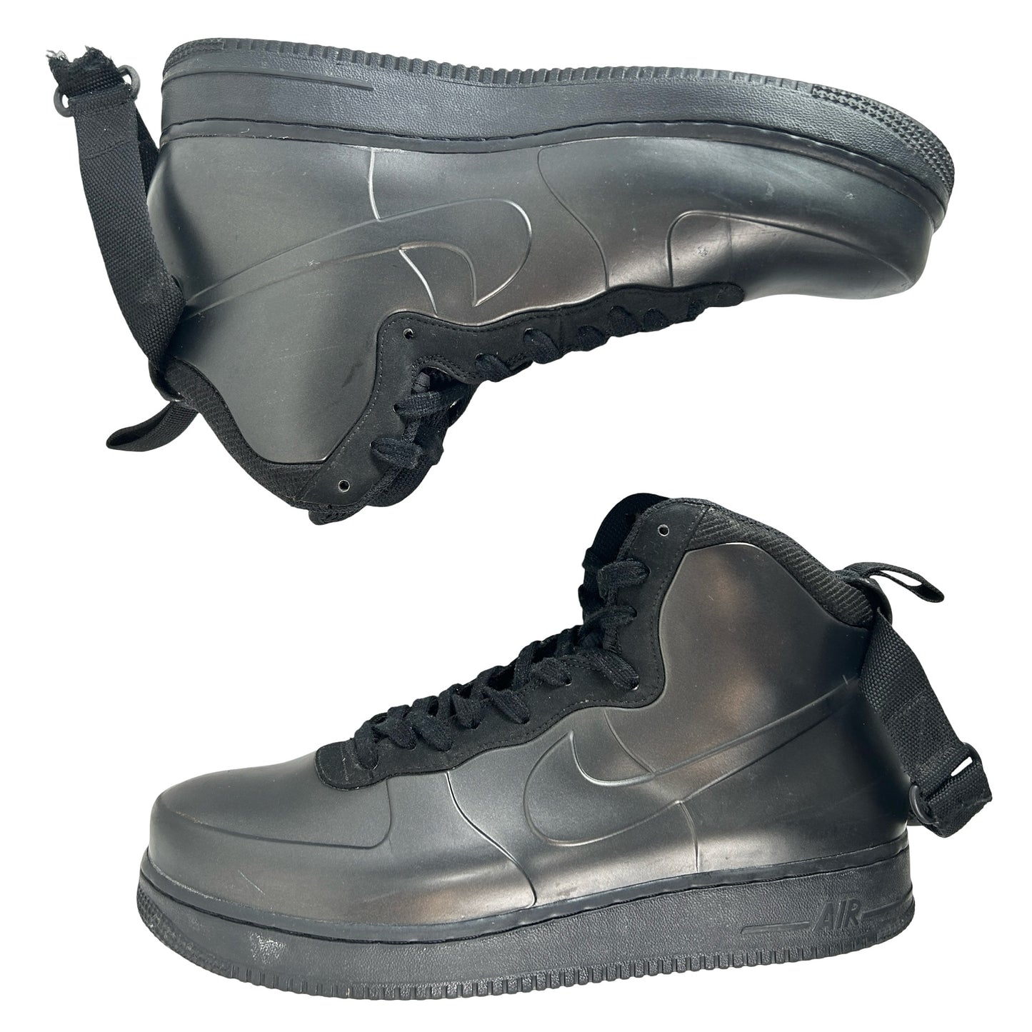 AH6771 001 Nike Air Force 1 Foamposite Cup Triple Black [USED] - 10 M (Used) (No Box)