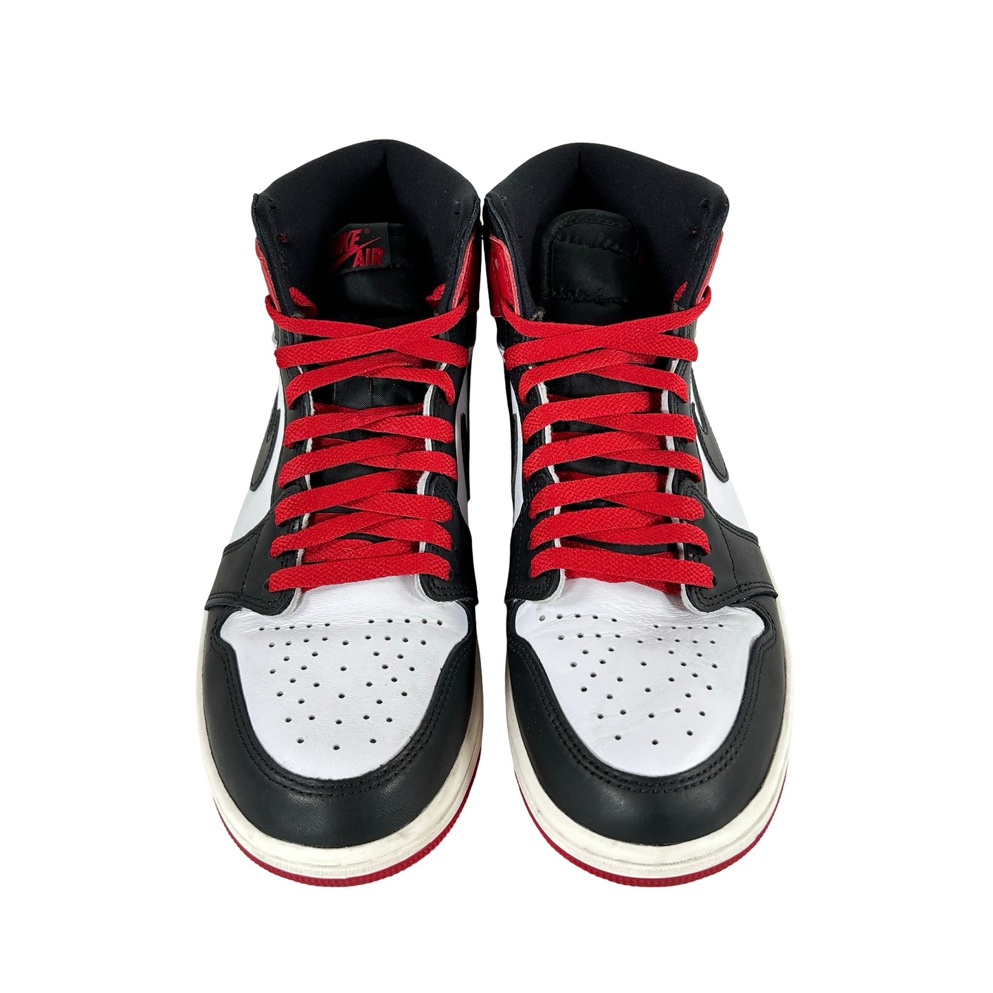 DZ5485 106 Air Jordan 1 High OG Black Toe Reimagined [USED] - 9 M (Used4)