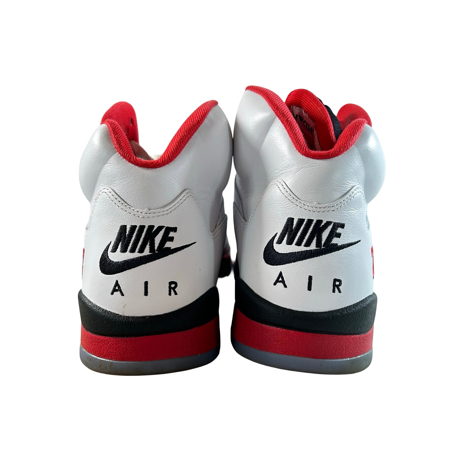 HQ7978 101 Jordan 5 Retro Fire Red Black Tongue (2025) [USED] - 15 M (Used)