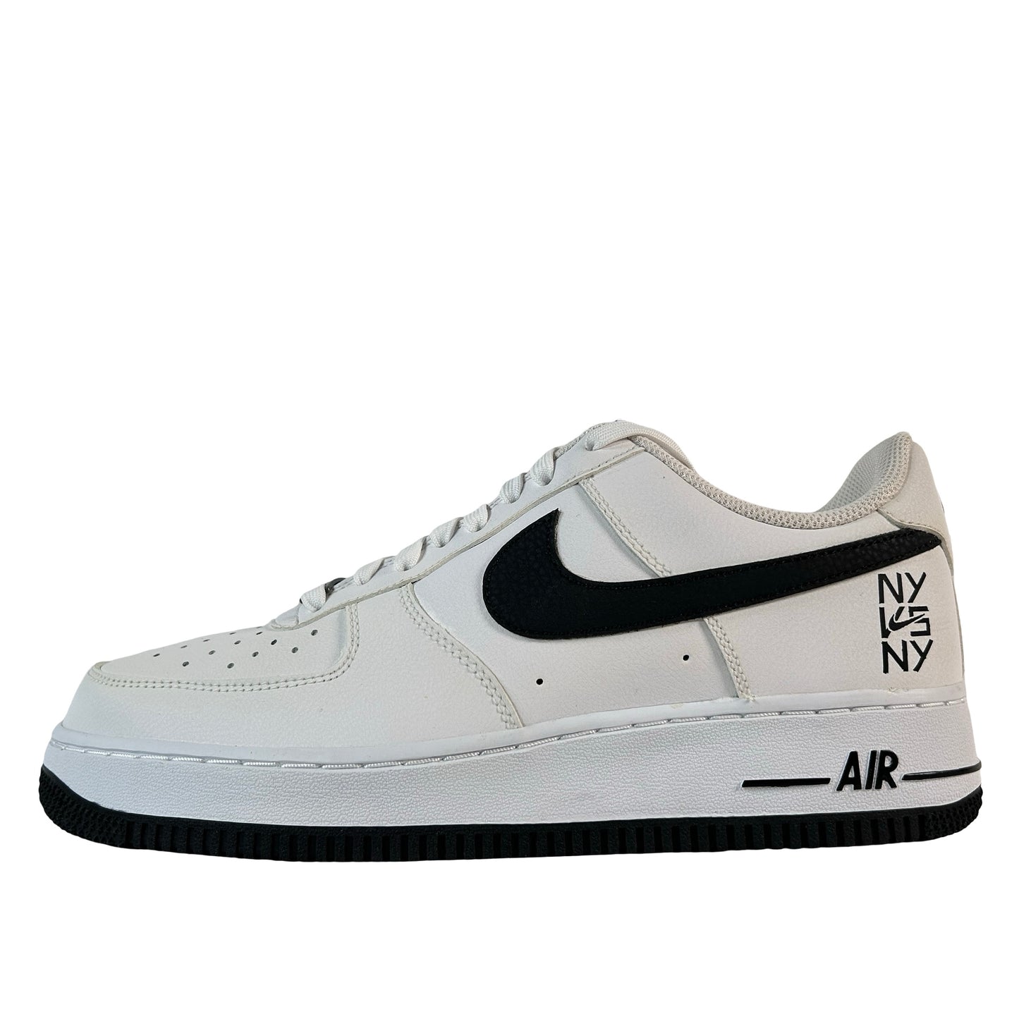 CW7297 100 Nike Air Force 1 Low NY vs. NY White Black (2020) [CONDITIONAL] - 9.5 M (Yellowing)