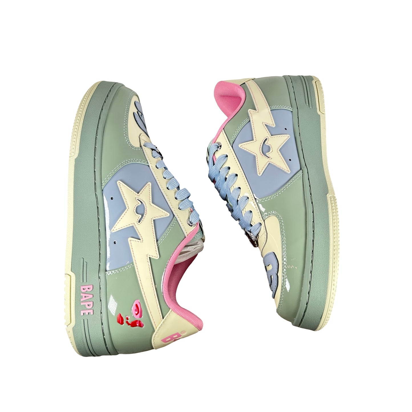 001FWL231912 MUL A Bathing Ape Bape Sta KidSuper Green