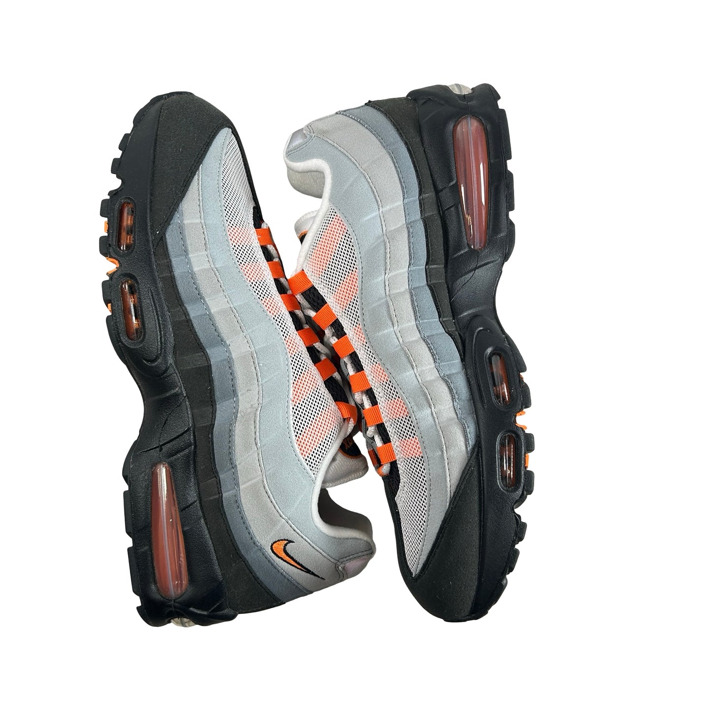 HM4740 101 Nike Air Max 95 OG Big Bubble Bright Mandarin 2.0 (2025) [USED] - 12 M (Used)