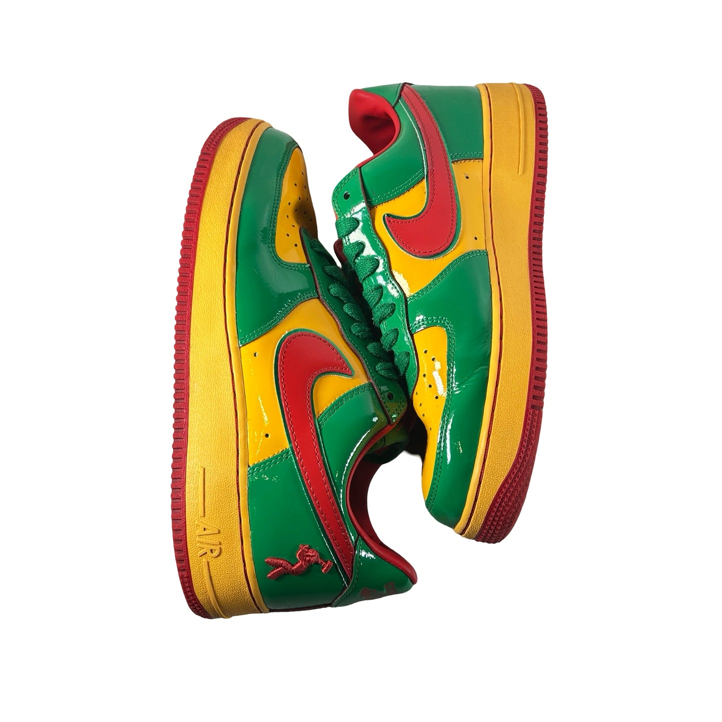 IH4383 300 Nike Air Force 1 Low Lil Yachty Concrete Boys Lucky Green [USED] - 9.5 M (Used4)