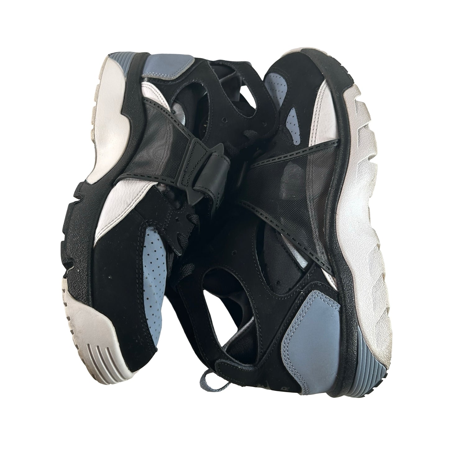 IH4470 001 Nike Air Trainer Huarache Cool Blue Black [USED] - 11 M (Used) (No Box)