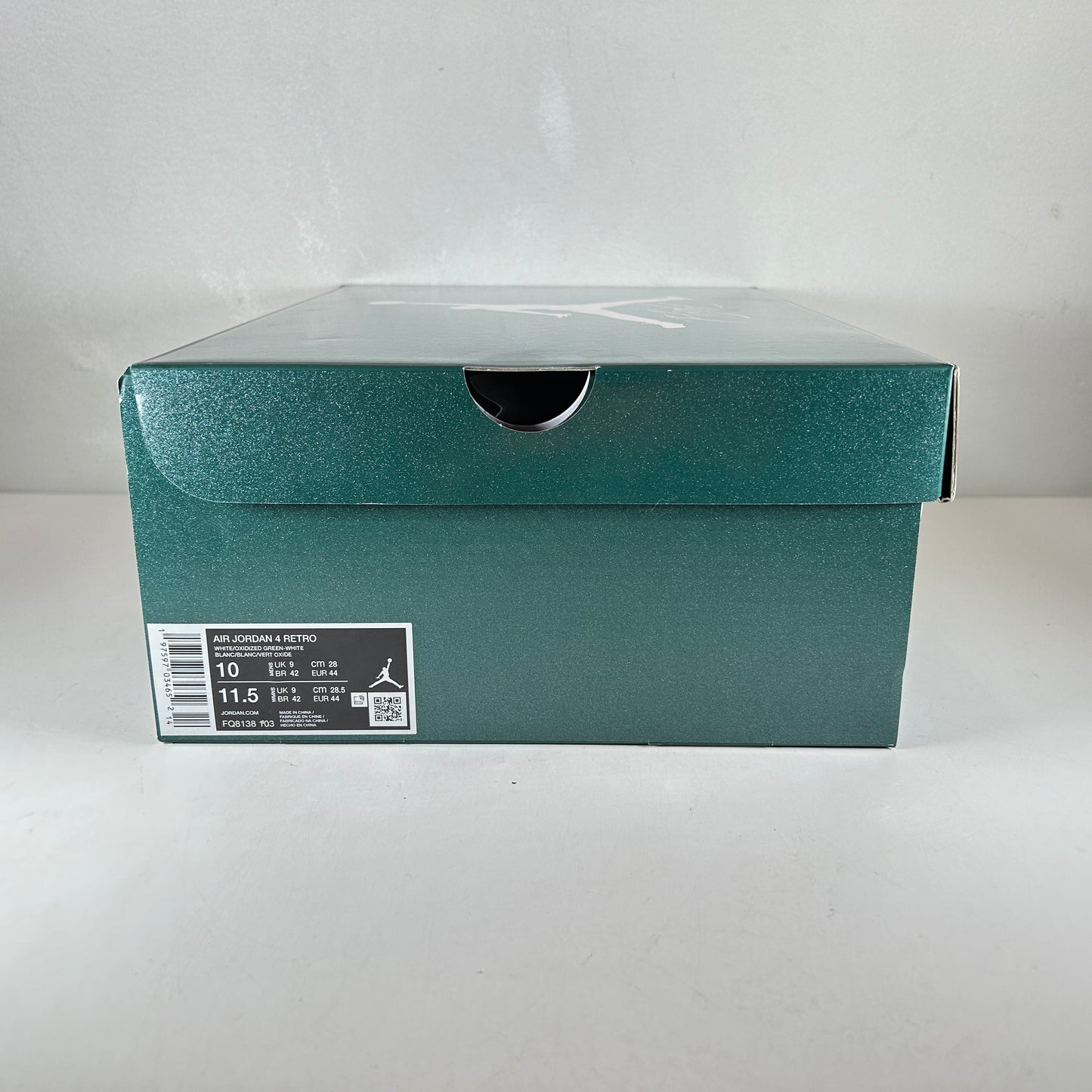 FQ8138 103 Jordan 4 Retro Oxidized Green [USED] - 10 M (Used2)