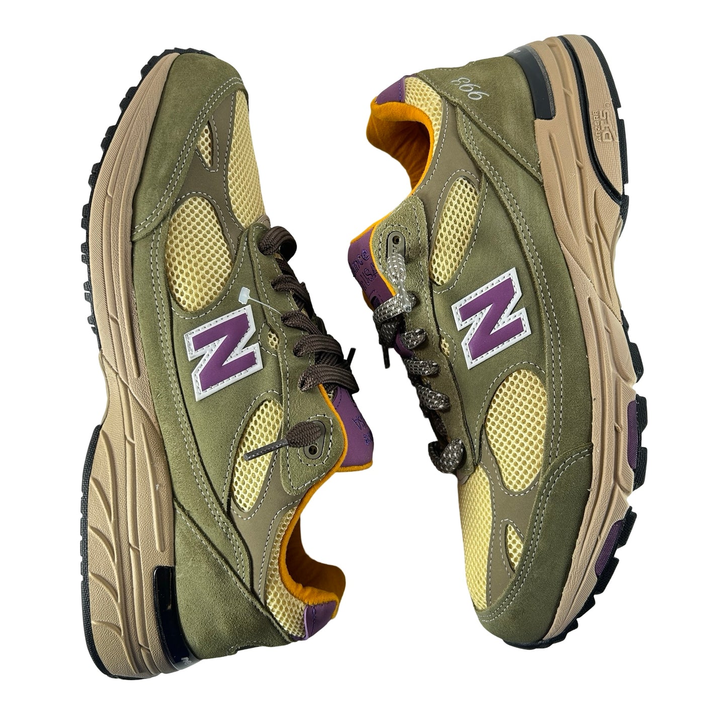 U9930L New Balance 993 MiUSA Teddy Santis Olive Leaf Maize [USED] - 11 M (VNDS)