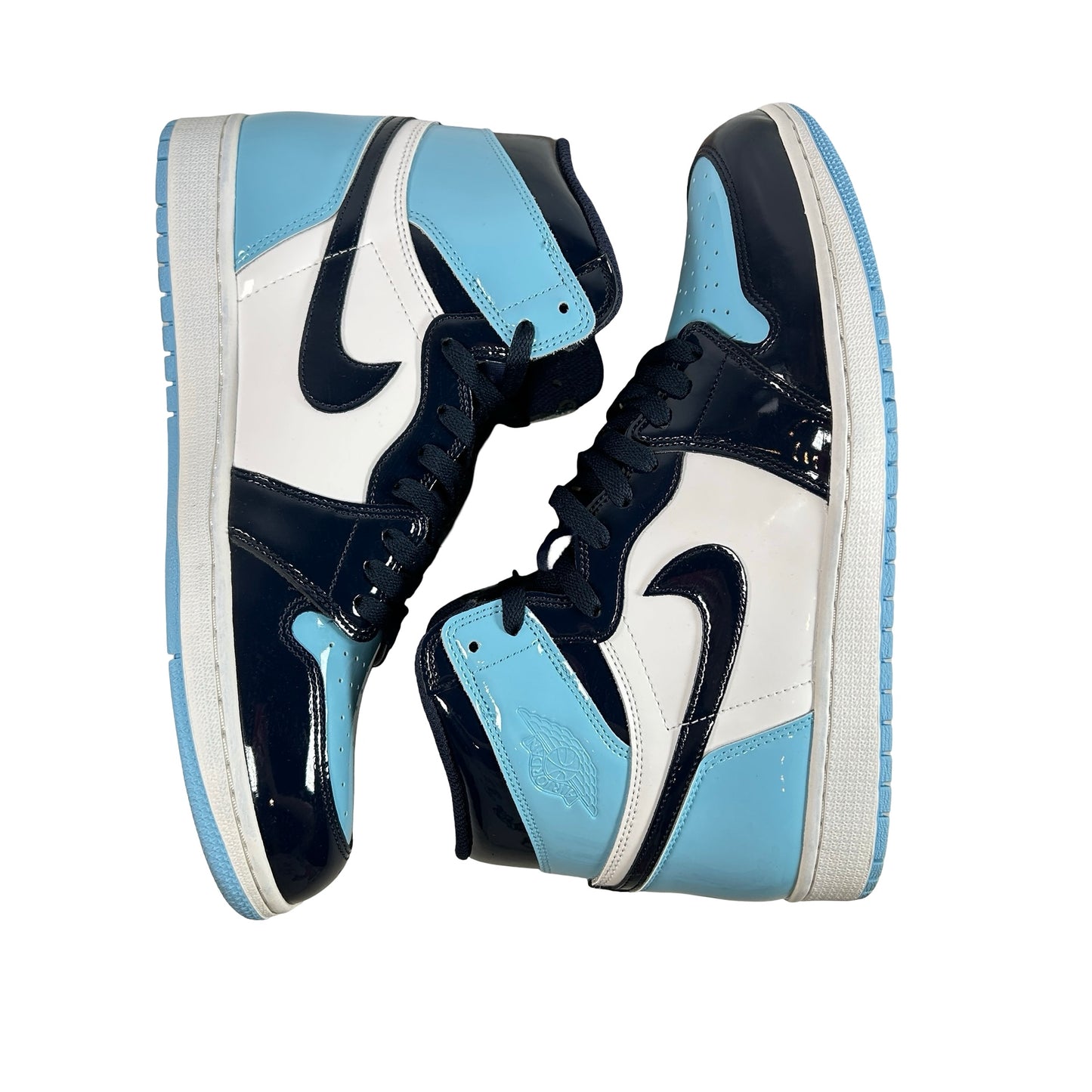 CD0461 401 Jordan 1 Retro High UNC Patent (Women's) [USED] - 12 W (Used)