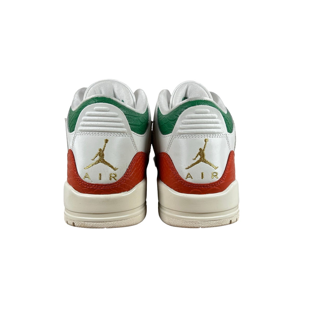 IO1752 100 Jordan 3 Retro El Vuelo Summit White [USED] - 8.5 M (Used) (No Box)