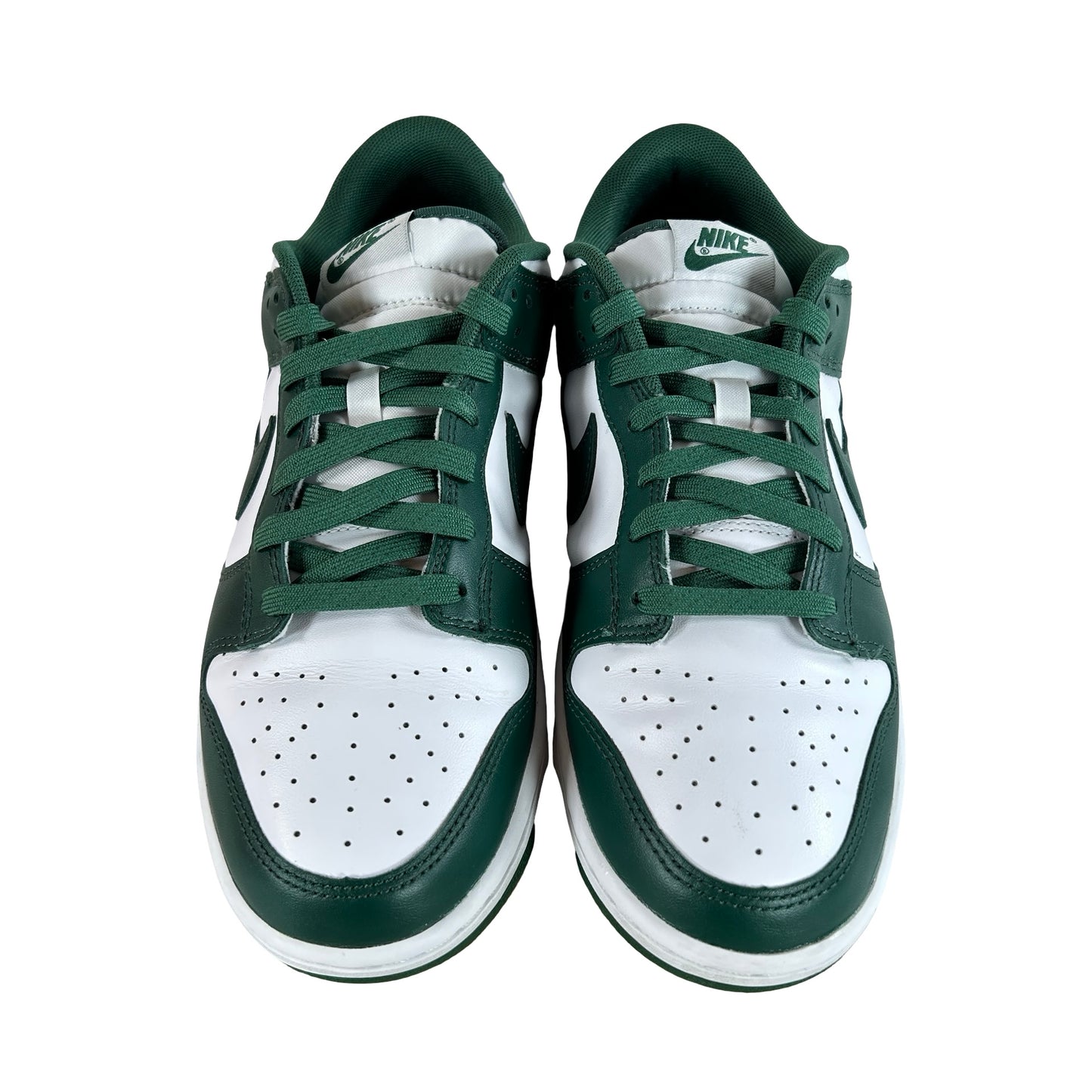 DD1391 101 Nike Dunk Low Michigan State [USED] - 10 M (Used2)