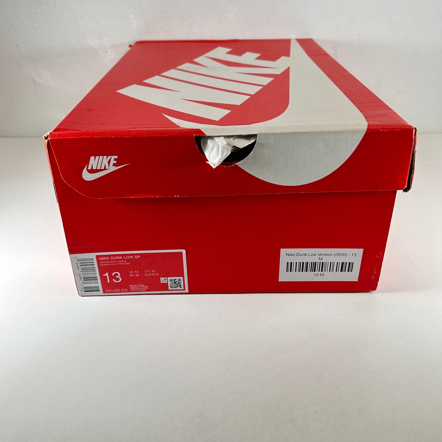 DA1469 200 Nike Dunk Low Veneer (2020) [USED] - 13 M (Used)