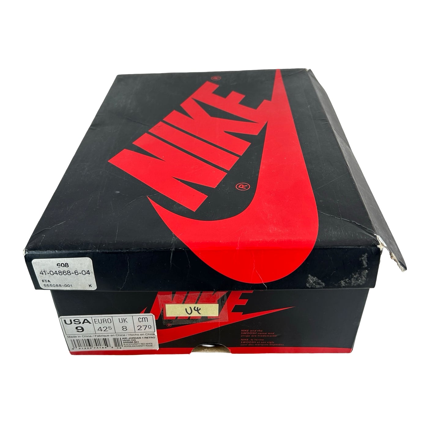 555088 001 Jordan 1 Retro High Bred Banned (2016) [USED] - 9 M (Used4)