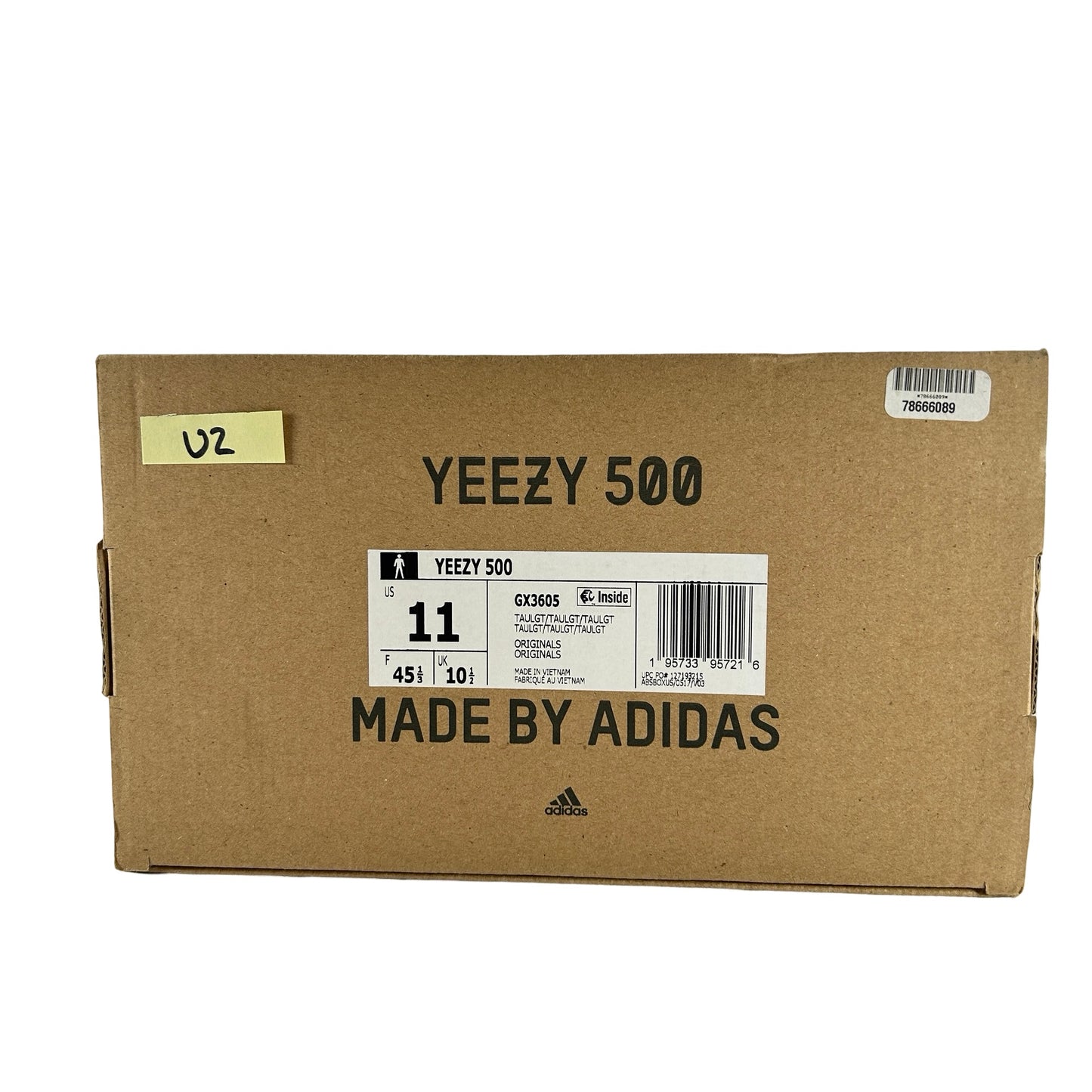GX3605 Adidas Yeezy 500 Taupe Claro