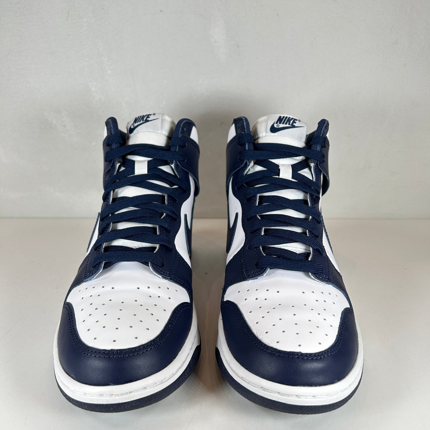 DD1399 104 Nike Dunk High Championship Navy [USED] - 9 M (Used)