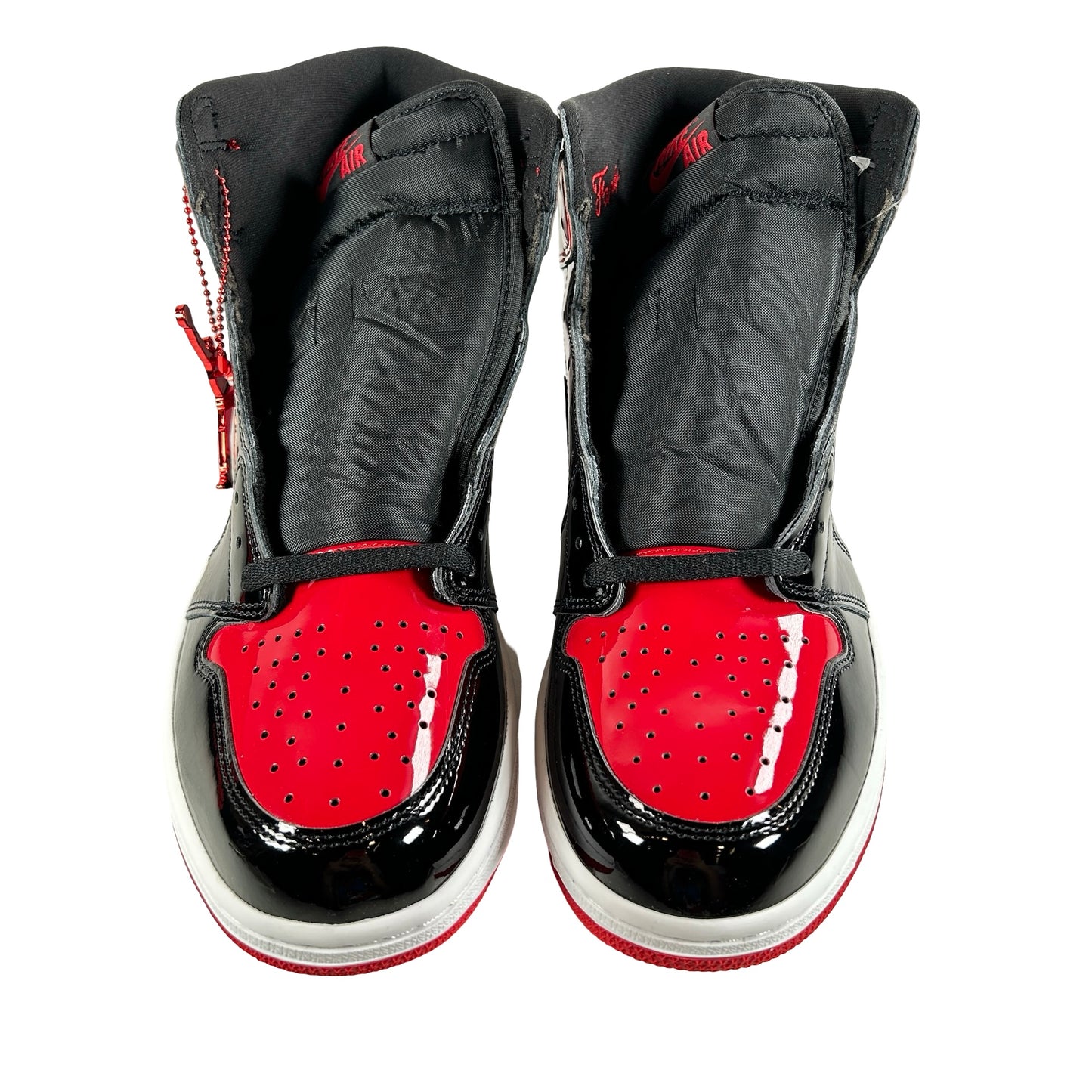 555088 063 Jordan 1 Retro High OG Patent Bred [CONDITIONAL] - 11.5 M (Small scratch on right wing)