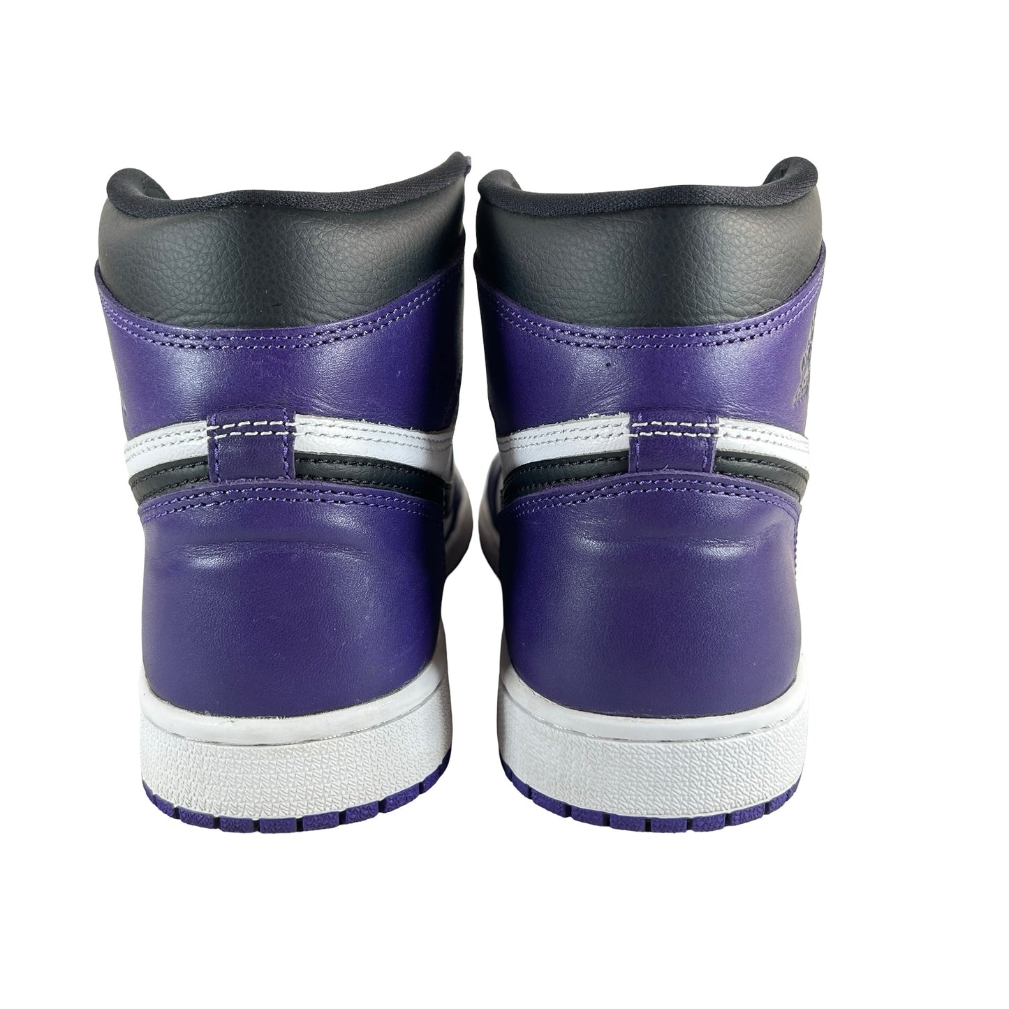555088 500 Jordan 1 Court Purple [USED] - 7.5 M (Used) (No Box)
