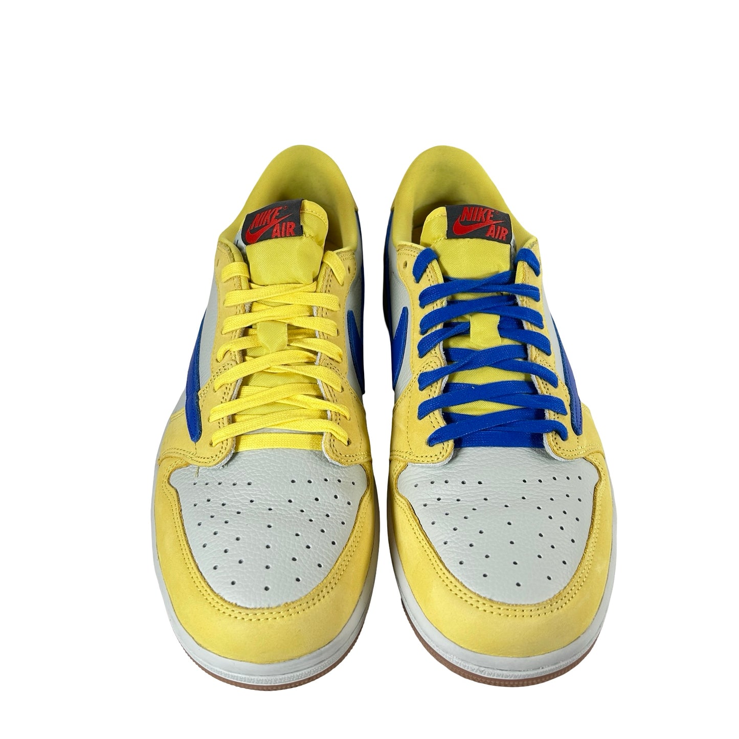 DZ4137 700 Jordan 1 Retro Low OG SP Travis Scott Canary (Women's) [USED] - 13 W (Used)