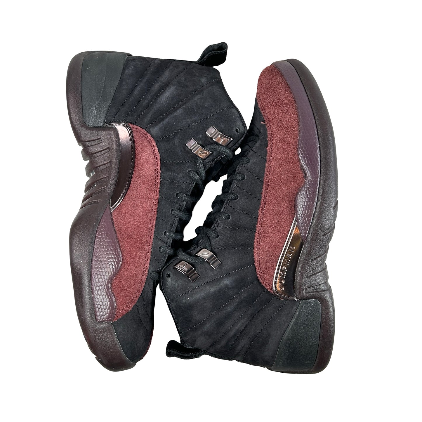 DV6989 001 Jordan 12 Retro SP A Ma Maniére Black (Women's) [USED] - 8.5 W (Used)