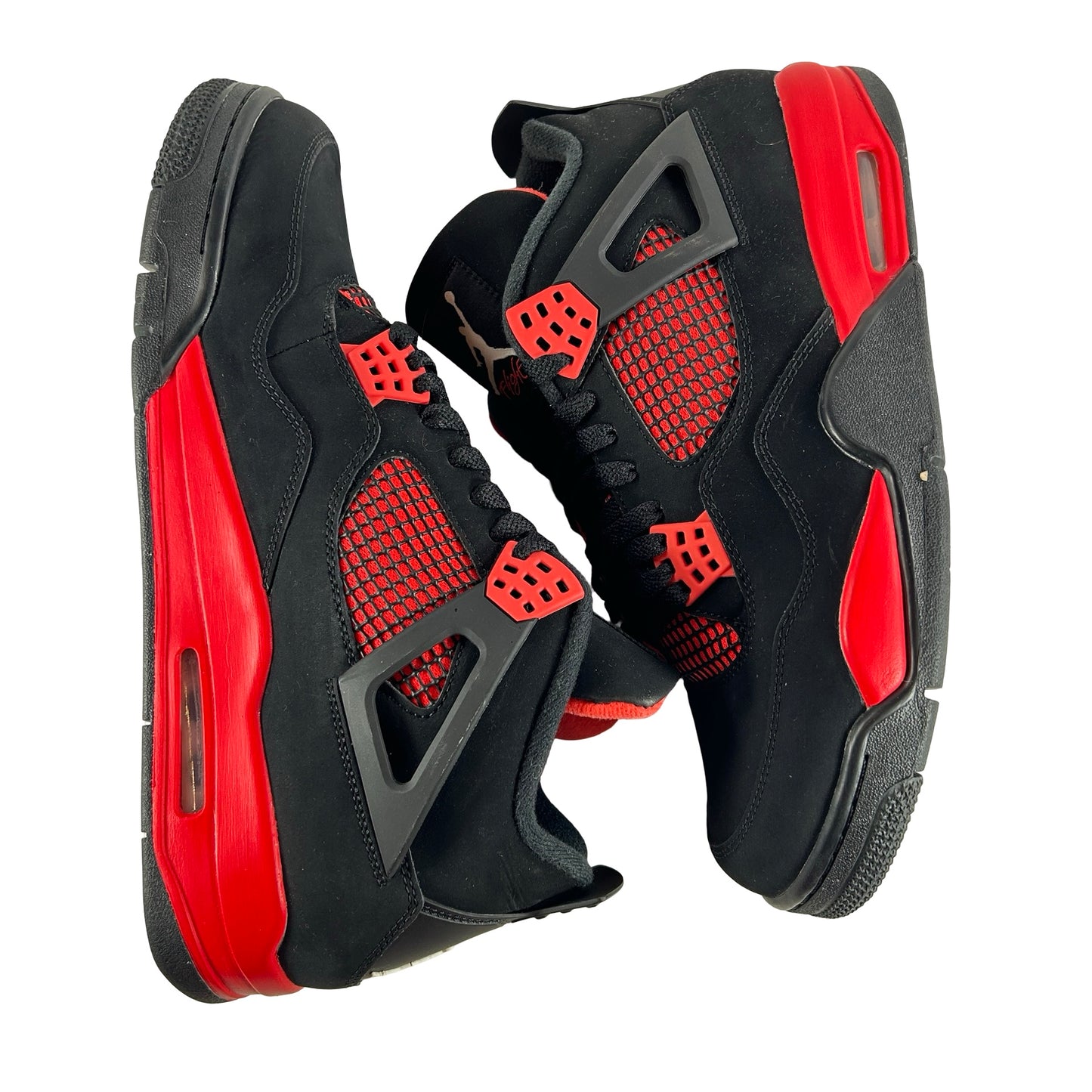 CT8527 016 Jordan 4 Retro Red Thunder [USED] - 12 M (Used) (No Box)